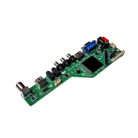 RR52C.03A Papan Utama TV LED Serbaguna dengan Papan Pengontrol DVB-T2 Kit SKD dan Komponen Panel Transistor Film Tipis
