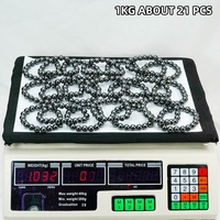 Bracelet de guérison en cristal d'hématite élastique de haute qualité perles de cristal pour l'énergie et la prospérité