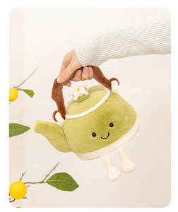 Jouet en peluche théière amusant et mignon, poupée créative <span class=keywords><strong>de</strong></span> cuisine, poupée <span class=keywords><strong>de</strong></span> jeu <span class=keywords><strong>de</strong></span> rôle, marmite à <span class=keywords><strong>fondue</strong></span> - Product Image 5