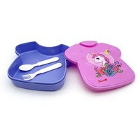 Boîte à lunch licorne pour enfants, sans BPA, écologique, réutilisable, boîtes à lunch scolaires