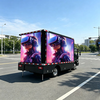 Écran LED extérieur étanche monté sur camion, pour la promotion et la publicité d'événements mobiles