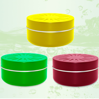 2OZ 60ml Distributeur de désodorisant à couvercle creux Diffuseur de canette en aluminium Recharge vide en étain Boîtes de désodorisant pour voiture