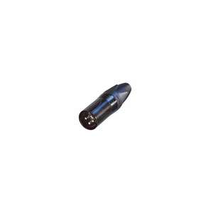 Neutrik-CONECTOR DE CABLE XLR, MACHO DE 3 PIN, CHAPADO EN PLATA, NEGRO - Product Image 1