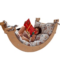 Fabricant de meubles sur mesure, échelle d'escalade multifonctionnelle en bois pour enfants, chaise berçante pour bébé, meubles pour enfants