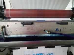 6 Màu Cuộn Để Cuộn Phim PE BOPP Giấy Trung Tâm Trống CI Flexographic Máy In - Product Image 5