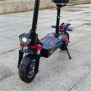 Scooter Eléctrico con Llantas Gruesas de 10 Pulgadas, 52V 3200W 28Ah, 56-68 Millas de Autonomía, Arranque NFC y Asiento - Product Image 6