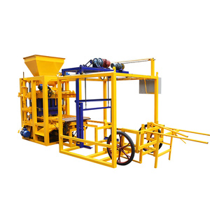 QTJ4-24 Machine De Fabrication De Blocs De Terre Comprim&eacute;e Sud-africaine Machine De Fabrication De Briques De Verrouillage - Product Image 3