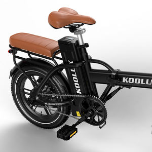 Bicicleta Eléctrica Plegable KOOLUX X10 Mini, Bicicleta Eléctrica para Adultos con Motor sin Escobillas de 250W, 25 km/h, Neumáticos Anchos de 20'', Batería de Litio de 7 Velocidades, 36V 13AH - Product Image 5