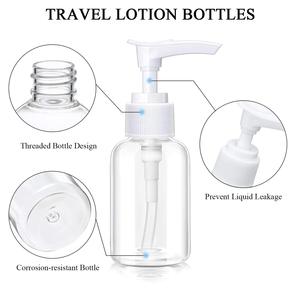 Flacon pompe en plastique de 30 ml, 50 ml, 60 ml, 100 ml pour shampoing, <span class=keywords><strong>lotion</strong></span>, maquillage et cosmétiques – Format voyage - Product Image 5