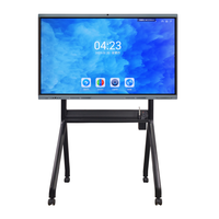 Pizarra Electrónica LCD Multimedia Todo en Uno de 55 Pulgadas con Pantalla Táctil para Campus Inteligente y Conferencias de Oficina