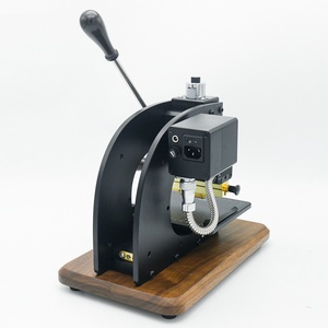 Dongguan Jinglin Machine Co.,ltd Manual Bronzing Embosser for PVC <b>Card</b> Leather Paper Wood Heat Press Machine - Product Image 2