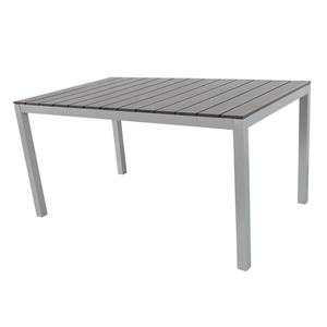 Vente en gros, cadre en aluminium moulé, Console de pique-nique de Camping carrée, barres en bois en plastique, Table à thé - Product Image 4