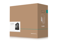 Orijinal Deepcool Bilgisayar Kasası CL6600 Siyah/Beyaz Mid Tower, ATX/Micro-ATX/Mini-ITX Anakart Destekli Masaüstü Oyun Bilgisayarı Kasası