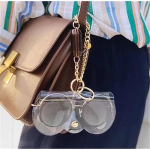 Étui de rangement créatif pour lunettes avec sangle, étui de protection pour lunettes de soleil en PVC, pochette portable pour sorties. - Product Image 5