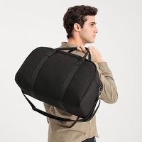 Sac de sport personnalisé avec logo d'usine, sac de voyage étanche et portable pour femme, sac de sport de voyage avec logo personnalisé