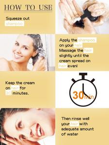 Crema de Tinte para el Cabello Negra de Oscurecimiento Rápido en 15 Minutos, Permanente, <span class=keywords><strong>a</strong></span> Base de Hierbas, Sin Amoníaco, para Uso Doméstico, 500 ml, Cubre las Canas, Grado Cosmético - Product Image 4