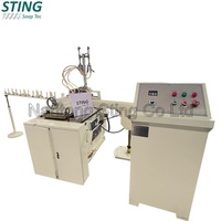 Machines de fabrication de pains de savon miniatures, de savon en barre et de savon en pastille pour lessive et bain, avec mélangeur homogénéisateur et chauffant, en promotion, pour la production de savon en laine d'acier