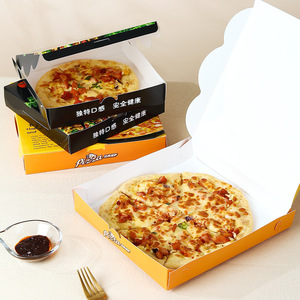 Caja <span class=keywords><strong>de</strong></span> Papel Biodegradable para Comida, Apilable, Desechable, <span class=keywords><strong>de</strong></span> Color Fijo, para Entrega <span class=keywords><strong>de</strong></span> Pizza y Comida Rápida en Motocicletas, <span class=keywords><strong>Venta</strong></span> al Por Mayor - Product Image 2