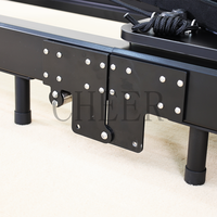 Mesin Reformer Pilates Aluminium Portabel yang Dapat Disesuaikan untuk Kebugaran di Rumah, Mendukung Latihan Inti Pilates