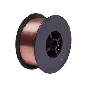 0.8mm 1KG AWS A5.18 ER70S-6 fils de soudage en acier au carbone gaz <span class=keywords><strong>Mag</strong></span> CO2 consommables de soudage fil solide Er70s-6 Co2 Mig fil de soudage - Product Image 1