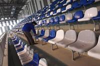 Sièges de stade en polypropylène monobloc à dossier moyen, modèle ZS-ZKBB-P – Offre spéciale