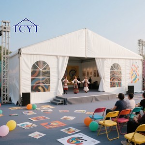 Bán buôn 15m x 20m nhôm cấu trúc lớn nhiệm vụ nặng nề tổ chức sự kiện tiệc cưới ngoài trời marquee bên lều - Product Image 1