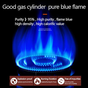 Cartucho de Gas Butano Portátil Recargable, Cilindro de Propano para Camping, Estufa Exterior, Barbacoa - Product Image 4