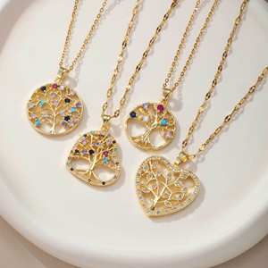 XL143 Collar Árbol DE LA Vida Acero Inoxidable-Brillo Eterno, Hipoalergénico, Idea de Regalo Unisex - Product Image 4