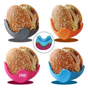 Soporte Ajustable y Retráctil para Hamburguesas - Caja de Silicona Reutilizable y Lavable para Amantes de las Hamburguesas - Product Image 1