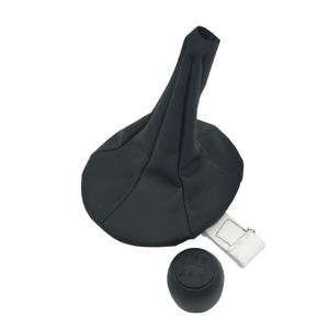 Fiat 500 5 Speed <b>Gear</b> <b>Knob</b> Black Pu Ergonomic Shift <b>Knob</b> Cover For Car Manual Transmission - Product Image 4