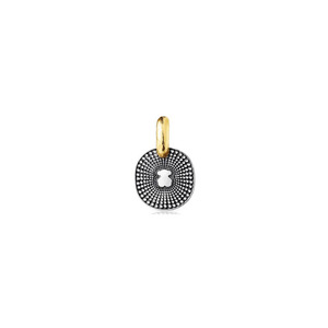 Joyería Fina, Dijes de Osito de Peluche Coloridos, Zirconia Arcoíris, Esmalte, Piedra Natural, Chapado en Oro y <span class=keywords><strong>Plata</strong></span>, <span class=keywords><strong>Colgantes</strong></span> para Collar DIY - Product Image 5
