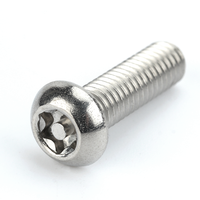 Vis de sécurité anti-effraction à tête cylindrique hexalobulaire personnalisées, vis Torx résistantes à l'altération pour l'assemblage industriel