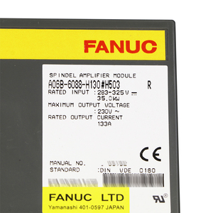 A06B-6088-H130#H503 FANUC ac servo cnc amplifier Spare parts supplier - Product Image 2