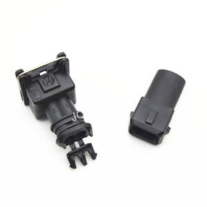 <span class=keywords><strong>Conector</strong></span> Eléctrico Automotriz EV1 de 2 Pines a Prueba de Agua para Combustible 282762-1, Enchufe de Inyector de Combustible para Denon 282189-1 DJ7023-<span class=keywords><strong>3.5</strong></span>-21 - Product Image 2