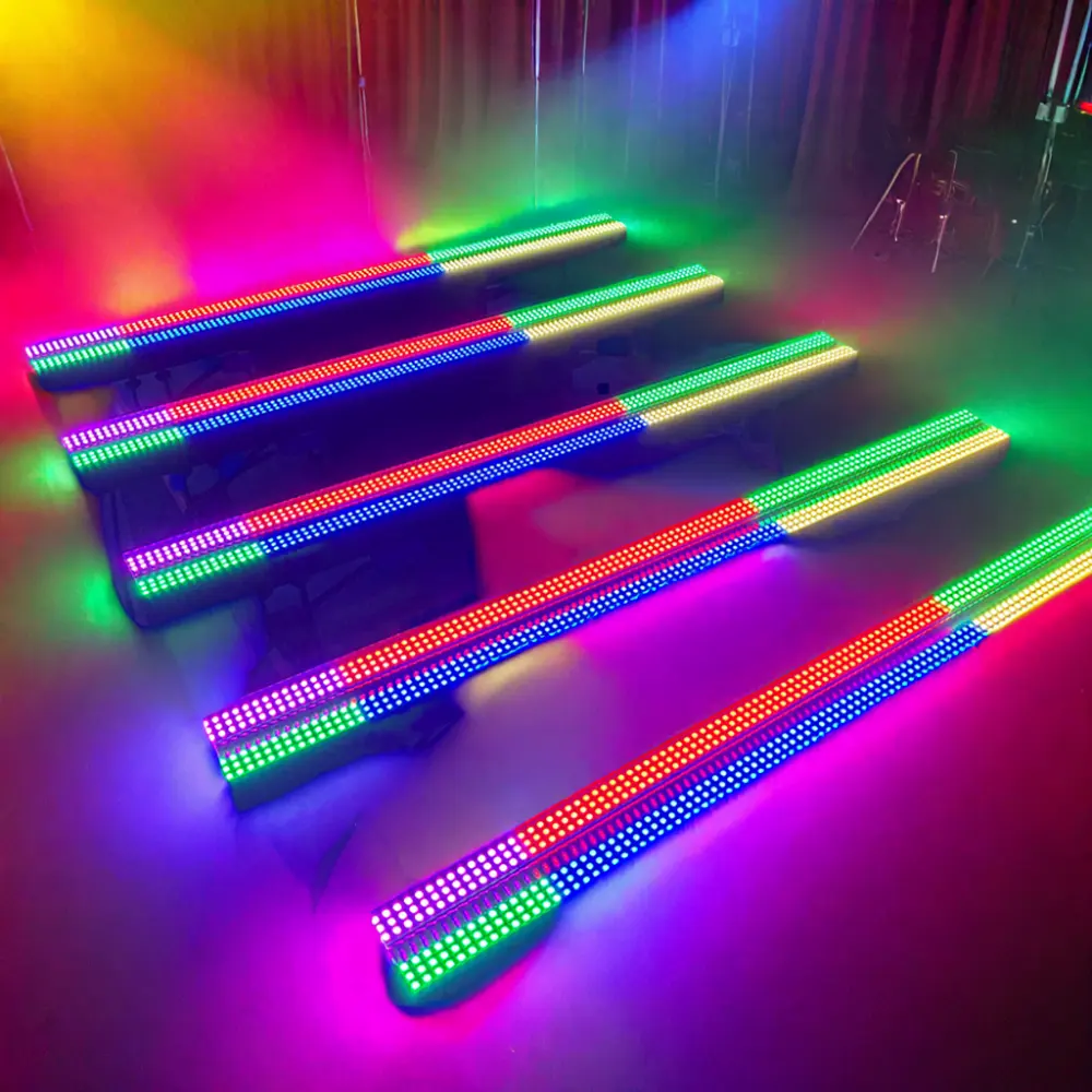 אור רצועת הדלקה עמיד למים LED פיקסל סטרוביו שלב אורות LED בר פיקסלים עם מהבהב