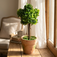 Plantes artificielles avec pots, décorations vertes réalistes et écologiques pour mariage, intérieur, maison, bureau, salon, jardin