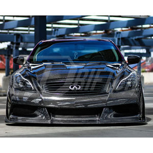 กันชนหน้าคาร์บอนไฟเบอร์แบบแห้งสไตล์ IPL สำหรับ INFINITI G37 Coupe ปี 2008-2015 - Product Image 2