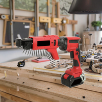 Hantechn 20V Perceuse-visseuse sans fil auto-alimentée, mini-visseuse sans balais pour plaques de plâtre, pistolet à clous