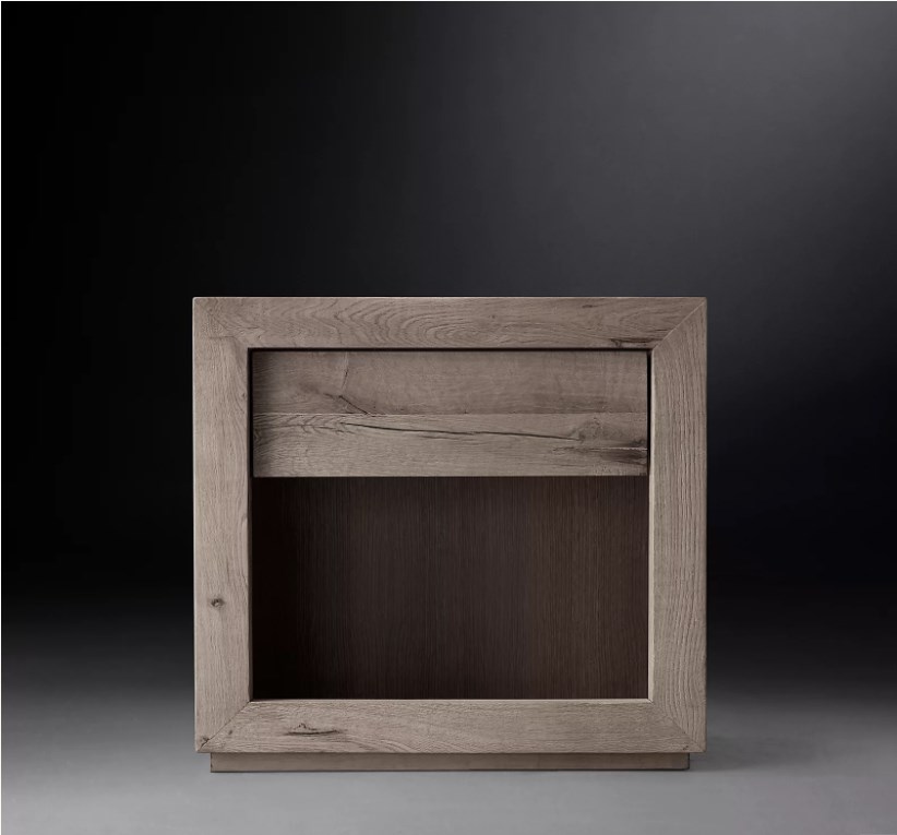 grey nightstand indoor furniture bedroom sets smart oak open nightstand