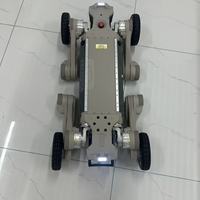 Robot quadrupède robuste CK M1 à roues, vitesse élevée 8 m/s, autonomie longue durée 3,5 h, IP67, pour patrouille de sécurité et cartographie, garantie 1 an