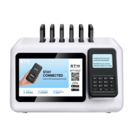 Logiciel personnalisé Partager banque centrale électrique avec pos banque de puissance station de banque de location avec lecteur de carte utilisé pour bar ktv supermarché