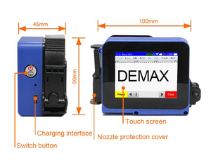 ماكينات طابعة رقمية صغيرة محمولة باليد لتاريخ انتهاء الصلاحية أسطوانية رائجة البيع لأفكار الأعمال الصغيرة - Product Image 5
