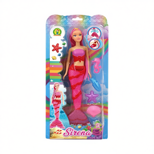 ตุ๊กตานางเงือกไซเรน่า 43 ซม. พร้อมอุปกรณ์เสริมสำหรับเด็กอายุ 3 ปีขึ้นไป - Product Image 2