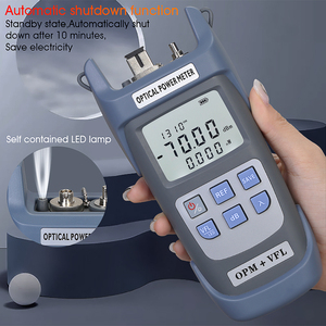 COMPTYCO Medidor Óptico Multifunción de Alta Precisión 3 en 1 OPM+VFL+Luz LED, Localizador Visual de Fallas de 10 Longitudes de Onda, Medidor de Potencia Óptica - Product Image 4