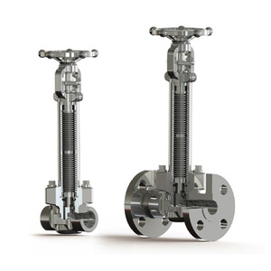 Forged Long Bellow Flanged ANSI150 ANSI 300 PN16 PN25 JIS10K JIS20K Weld Butt Weld Bellow Sealed Gate Valve Globe Valve - Product Image 6