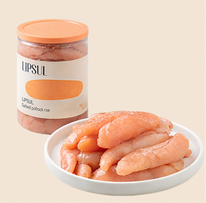 Huevas de abadejo saladas congeladas y conservadas directamente de fábrica, Mentaiko Myeongran, huevas de pescado coreanas sazonadas, 1 kg, embalaje personalizado OEM - Product Image 4