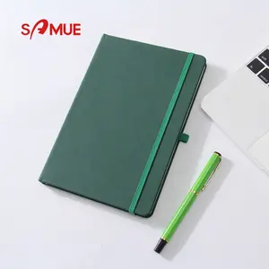Großhandel Custom Printing A5 PU Leder Hardcover Journal Notebook