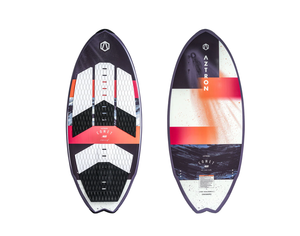 Wakeboard de surf époxy AZTRON COMET avec base coulissante/mouture <span class=keywords><strong>Rocker</strong></span> continu pour adultes enfants débutants dans les eaux océaniques - Product Image 1