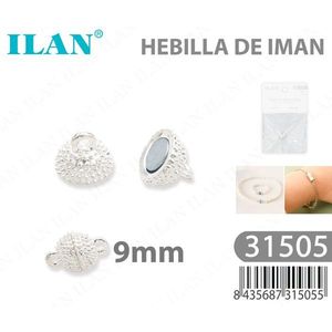 Cierre Magnético Ilan de 9 mm, Cierre Esférico para Joyería, para Pulseras y Collares - Product Image 3