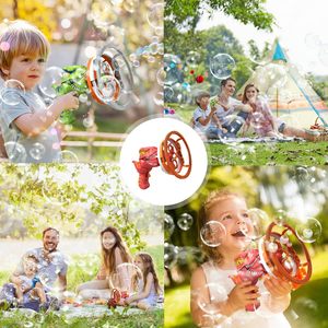 <span class=keywords><strong>Pistolet</strong></span> à bulles dinosaure super amusant pour enfants, idéal pour les fêtes, les paniers de Pâques et le plaisir dans le bain – Machine à bulles portative - Product Image 3